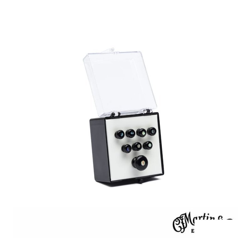 Martin Pearl Inlaid Bridge & Endpins 18APP42 çç 鑲嵌 弦釘 — 三峽配件 / 週邊