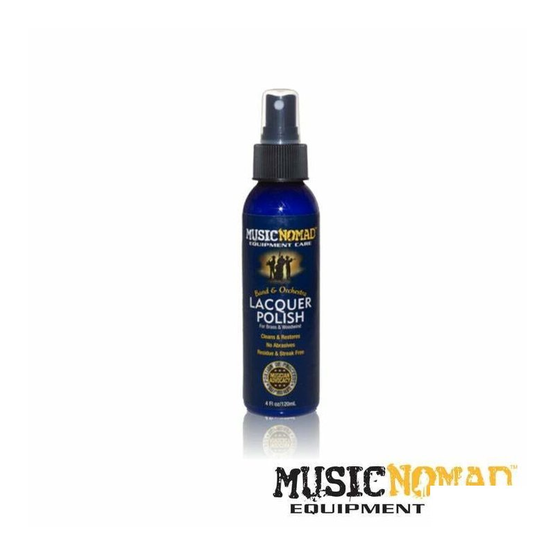 MusicNomad Lacquer Polish é 管/木管 亮光噴劑 MN700 4盎司 — 三峽銅管 / 管樂