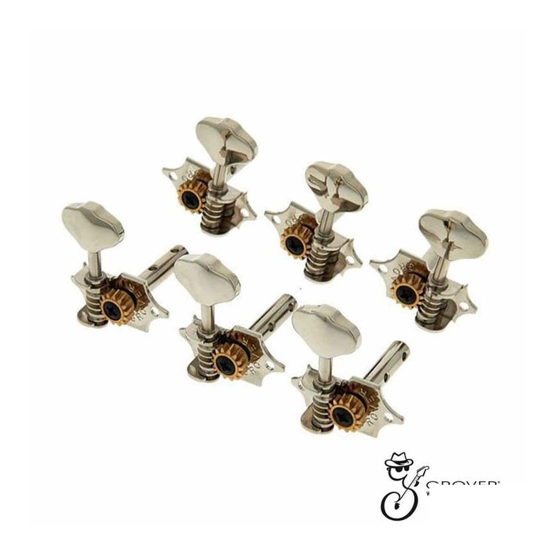 Grover Tuners 開放式 銀色 古典吉他 弦鈕 — 三峽配件 / 週邊