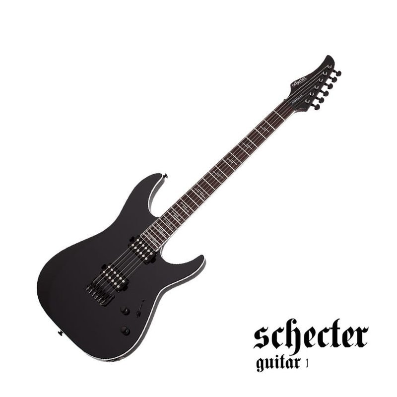 Schecter Schecter Reaper-6 Custom GBLK 雙雙 電吉他 — 三峽電吉他