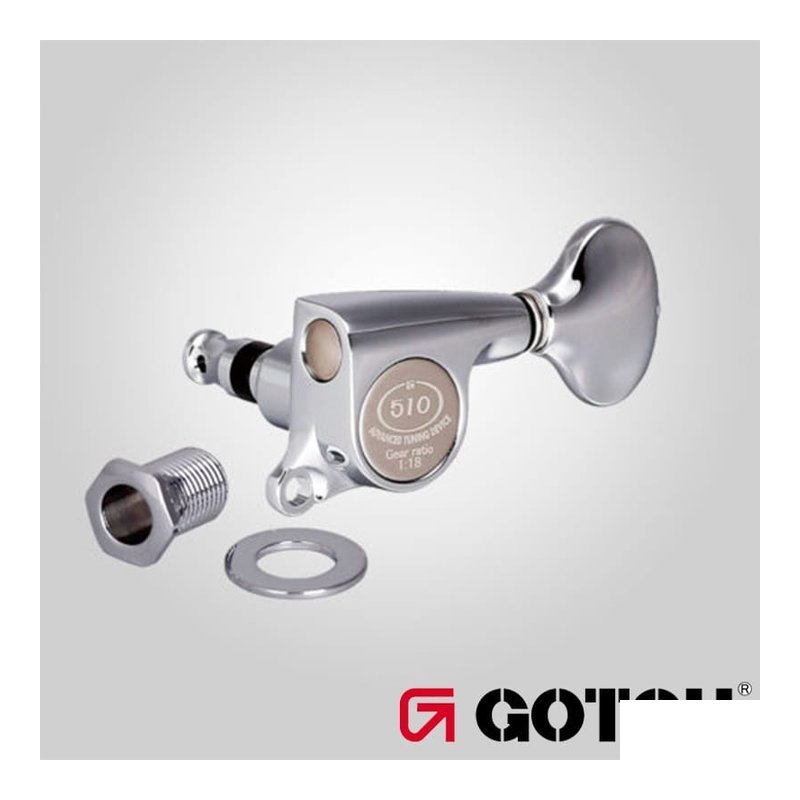 Gotoh SGL510 L5 C 左3右3 1:18 調音弦鈕 — 三峽配件 / 週邊