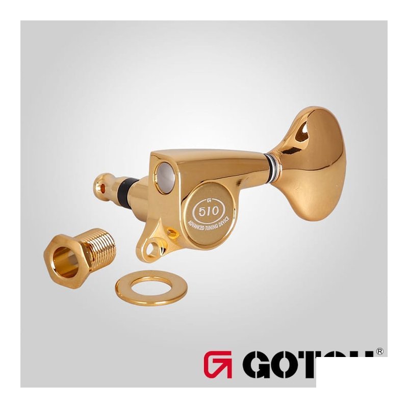 Gotoh SGL510 L5 GG 左3右3 1:18 調音弦鈕 — 三峽配件 / 週邊