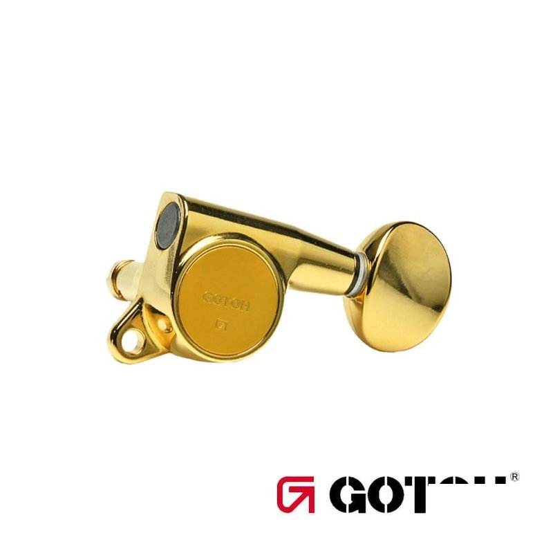 Gotoh SG381 05 GG 左6 金色 調音弦鈕 — 三峽配件 / 週邊