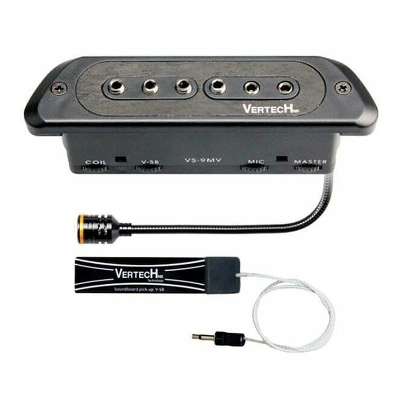 Vertech VS-9MV 木吉他 響孔式 三系統 拾音器 — 三峽吉他 / Bass