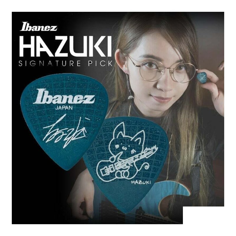 HAZUKI 聯名款 Ibanez 1000HZK 彈片 pick — 三峽配件 / 週邊