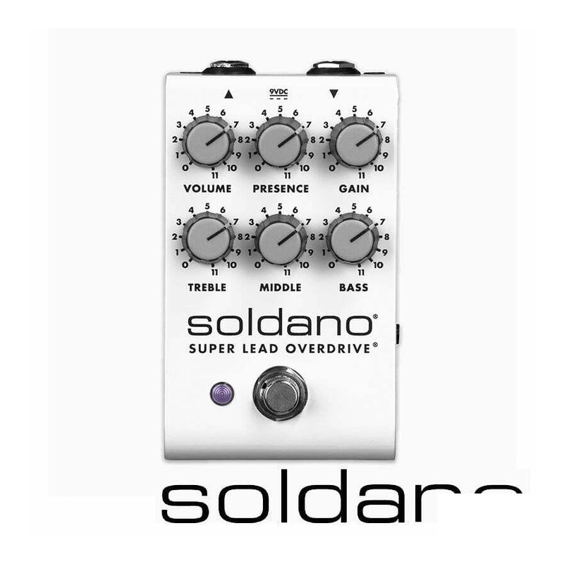 Soldano Soldano Super Lead Overdrive SLO Pedal 電吉他 煴音 效果器 — 三峽木吉他 / 民謠吉他