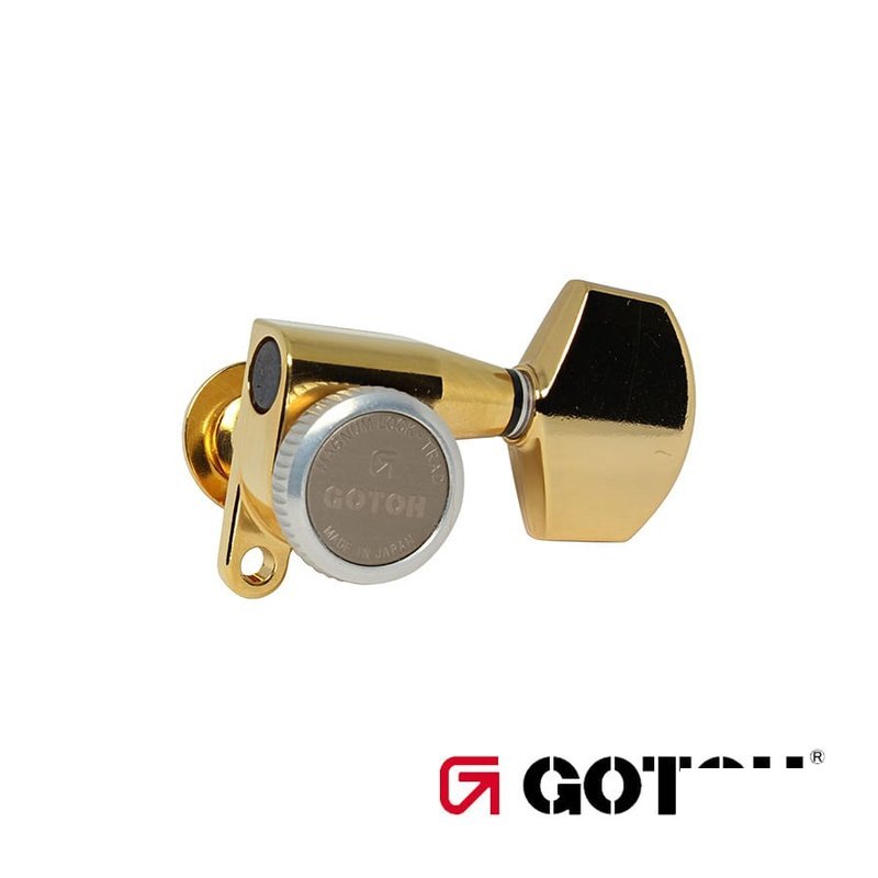 Gotoh SG360 MG-T 07 GG 左6 金色 鎖定式弦鈕 — 三峽配件 / 週邊