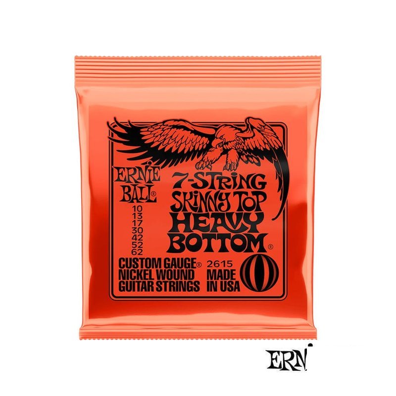 è¶ 值 ERNIE BALL 2615 10-62 七弦 鎳纏繞 電吉他弦 — 三峽吉他 / Bass