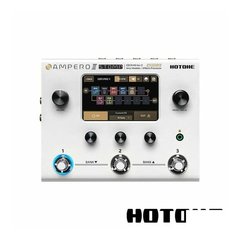 Hotone Ampero II Stomp 綜合效果器 — 三峽效果器