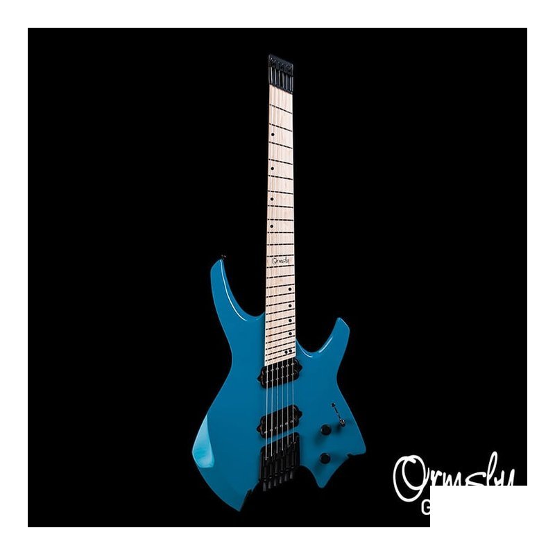 Ormsby Goliath GTR Miami Blue 扇形指板 無酭 電吉他 — 三峽吉他 / Bass