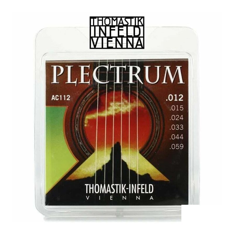 奧地利 Thomastik-Infeld Plectrum AC112 12-59 黃銅 木吉他弦 — 三峽木吉他 / 民謠吉他
