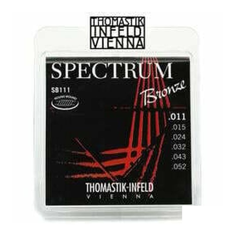 奧地利 Thomastik-Infeld Spectrum SB111 11-52 黃銅 木吉他弦 — 三峽木吉他 / 民謠吉他