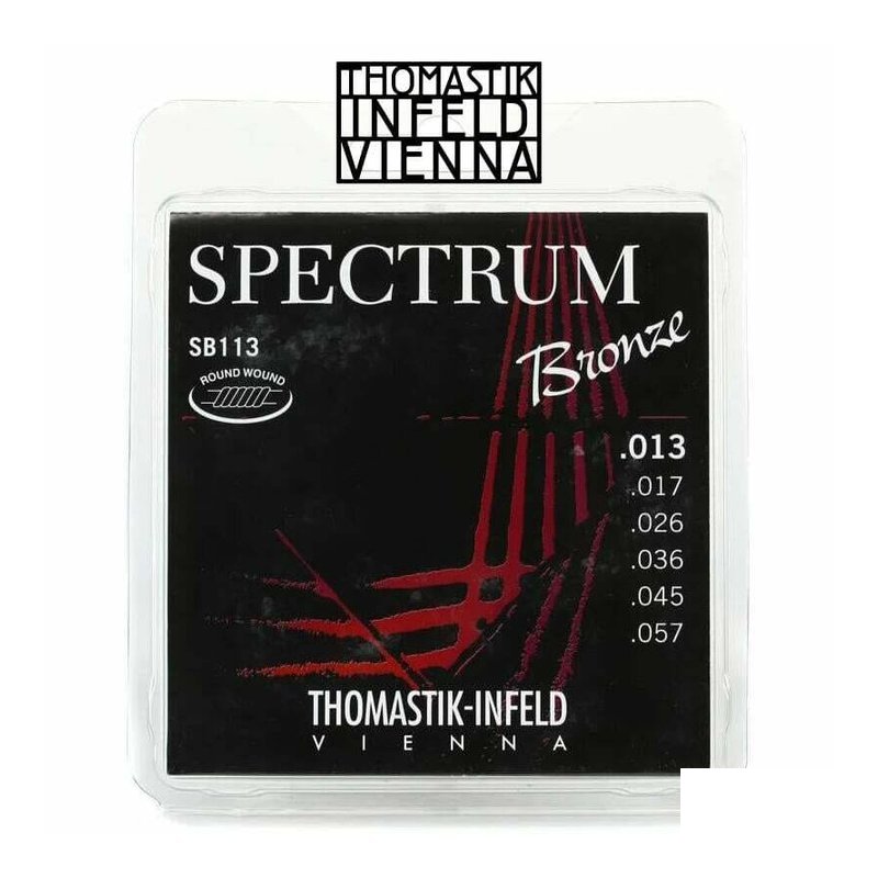 奧地利 Thomastik-Infeld Spectrum SB113 13-57 黃銅 木吉他弦 — 三峽木吉他 / 民謠吉他
