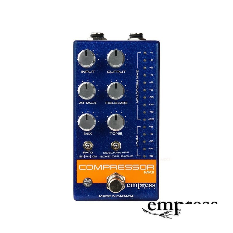 Empress Effects Compressor MKII 壓縮 效果器 — 三峽效果器