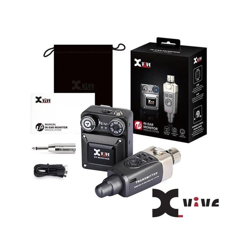 Xvive U4 2.4G 無線 入耳式 監控系統 — 三峽配件 / 週邊