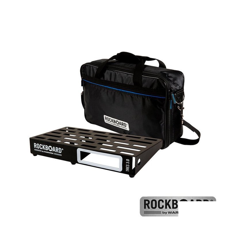 ROCKBOARD RockBoard TRES 3.0 中型 效果器盤 含收納袋 — 三峽效果器