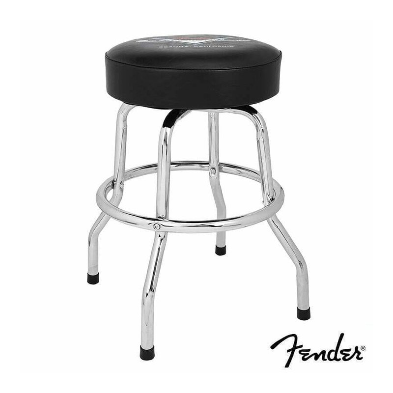 Fender CUSTOM SHOP Logo 24?? 吉他彈奏椅 酒吧椅 旋轉椅 高腳椅 — 三峽配件 / 週邊