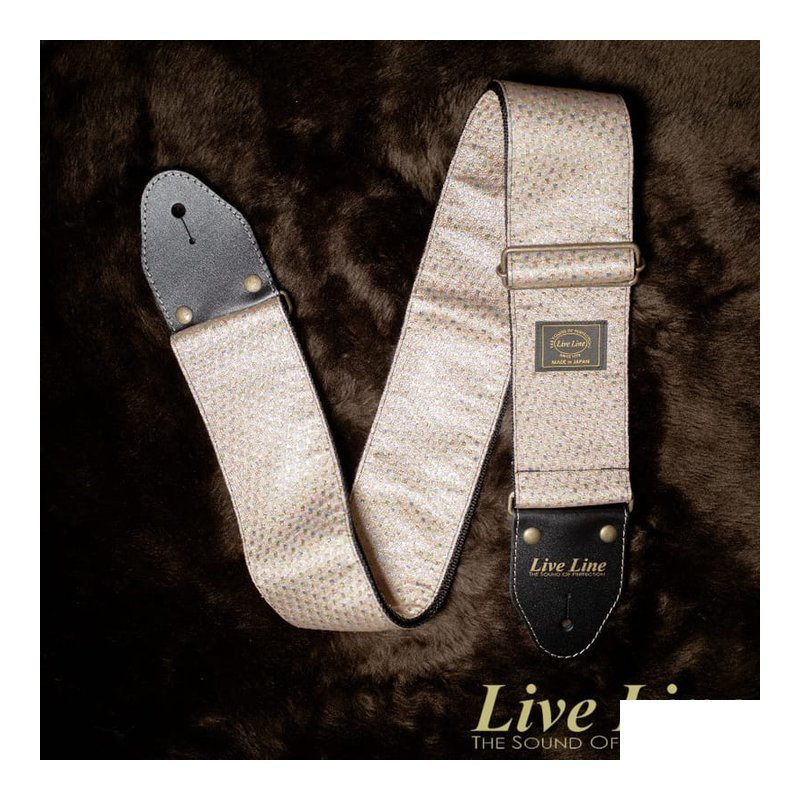 日本製造 Live Line Nishiki-Ori 系列 LSN58-05 貝斯 背帶 錦織樣式 — 三峽木吉他 / 民謠吉他