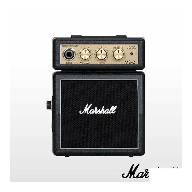 Marshall MS-2 電吉他 1瓦 音箱 è¿·ä½ 音箱 黑色 — 三峽吉他 / Bass
