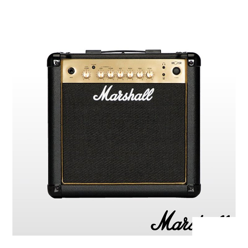Marshall MG15GR 15瓦 兩Channel 電吉他 音箱 含Reverb — 三峽吉他 / Bass