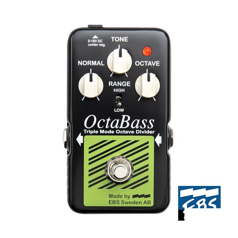 EBS EBS OctaBass Blue Label 貝斯 八度 效果器 — 三峽貝斯