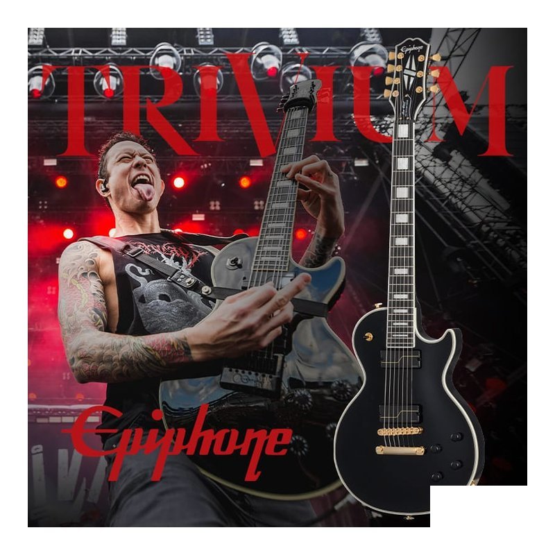 簽名款 Epiphone Matt Heafy Les Paul Custom Origins 七弦 電吉他 — 三峽吉他 / Bass