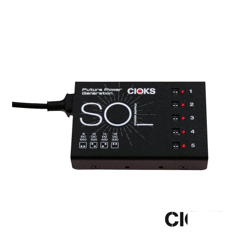 丹麥 CIOKS SOL 效果器 獨立 濾波 電源供應器 — 三峽效果器