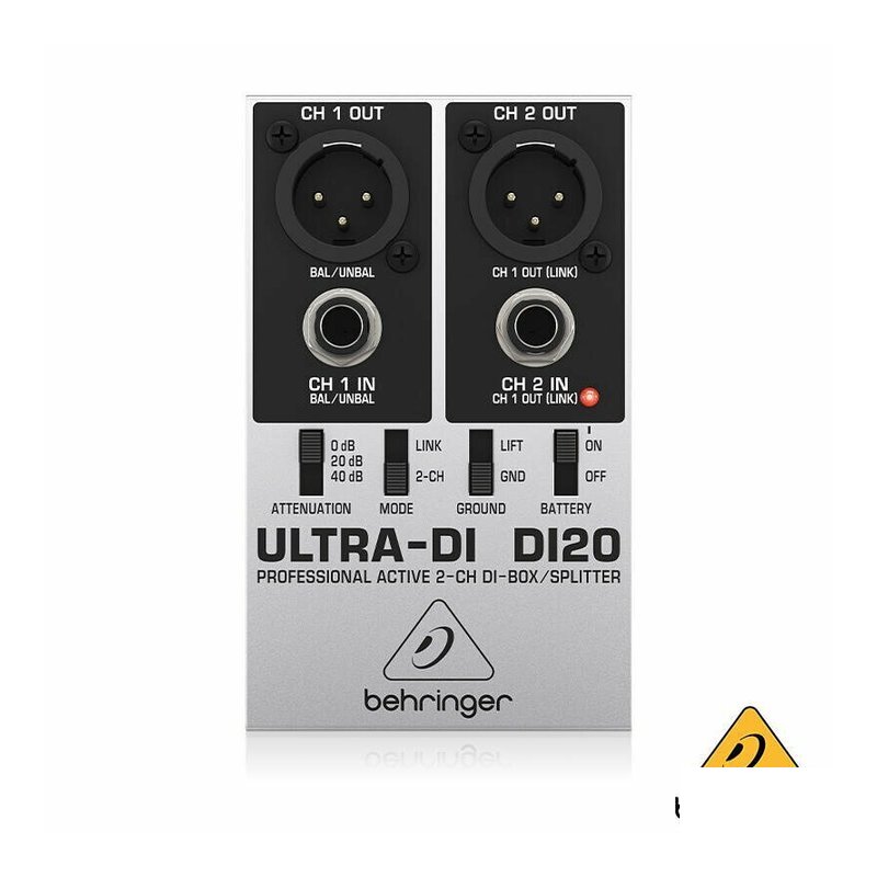 Behringer Behringer ULTRA-DI DI20 兩軌 主動式 DI — 三峽配件 / 週邊