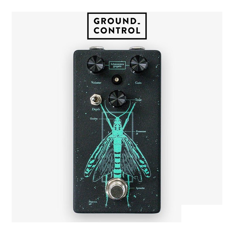 å 拿大 Ground Control Locust Discrete Distortion 失真 效果器 — 三峽效果器
