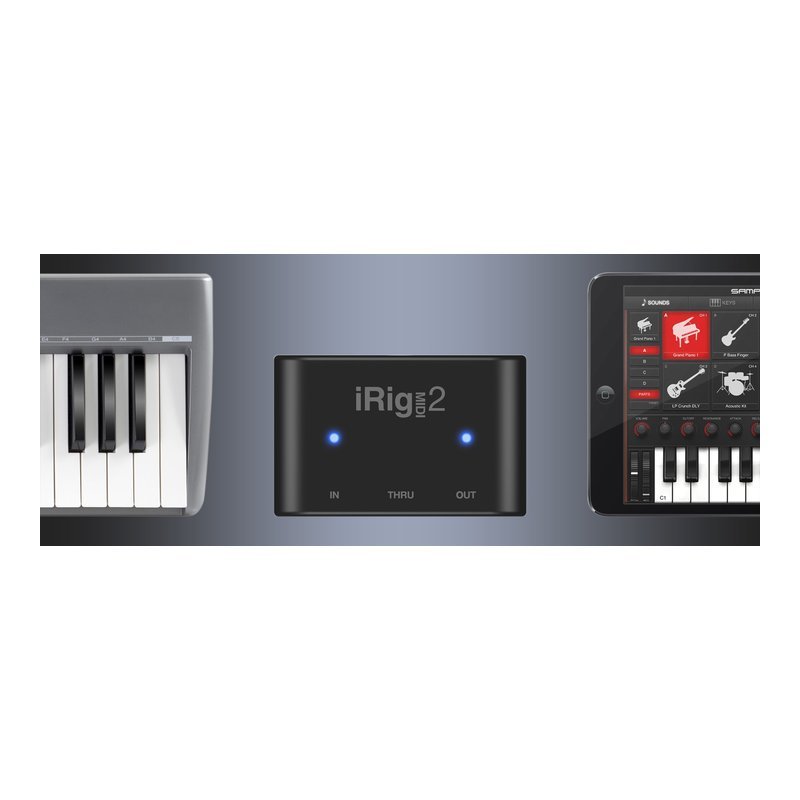 IK Multimedia iRig MIDI 2 轉接裝裝置 iOS/Mac和PC兼容 — 三峽配件 / 週邊