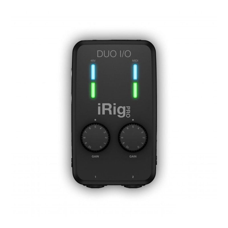 IK Multimedia iRig Keys I/O MIDI 控制器與錄音介面 二合一 — 三峽鍵盤 / 鋼琴