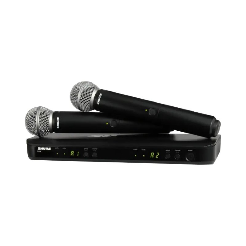 Shure Shure / BLX288TW/SM58 兩手握無線麥克風傳輸系統 (台灣代理公司貨) — 三峽麥克風｜YA! 玩音樂