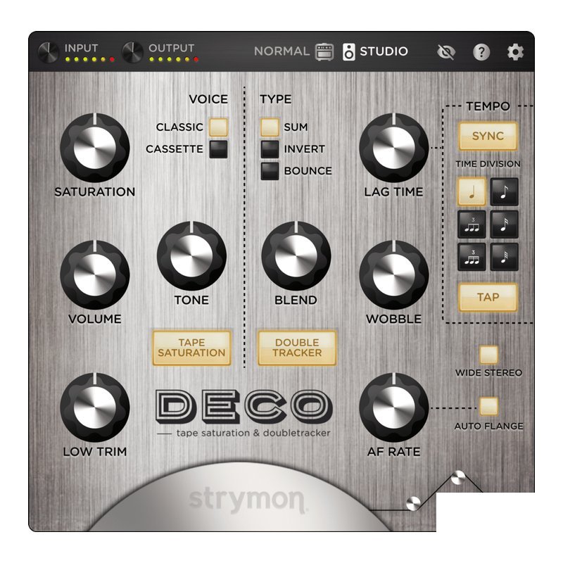 Strymon Strymon Deco Tape Saturation & Doubletracker 盤帶 效果器 — 三峽效果器