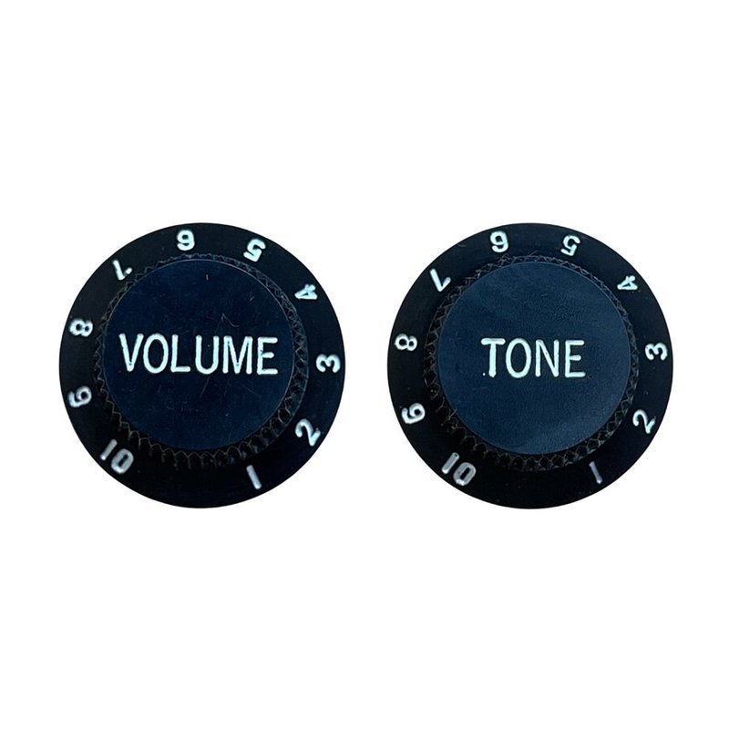 Guitar Tech Black 黑色 Volume(音量)/Tone 旋鈕/Knob — 三峽配件 / 週邊