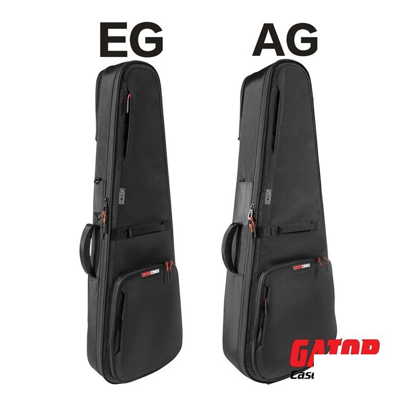 Gator Cases ICON EG/AG Gig Bag 電吉他/木吉他 琴袋 (含琴袋用雨衣) — 三峽吉他 / Bass