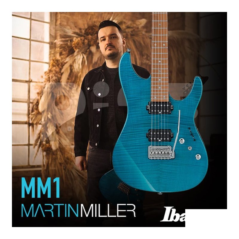 簽名款 Ibanez MM1 Martin Miller æ¥å» 雙雙 小搖座 電吉他 AZ ARTISTS 公司貨 — 三峽吉他 / Bass