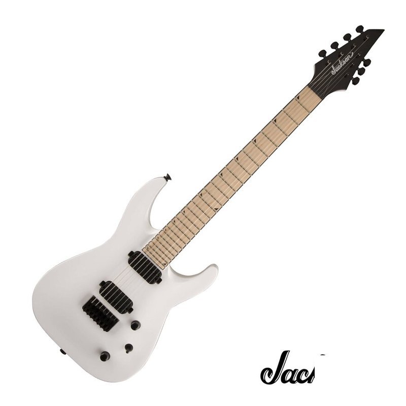 Jackson SLATHXM 3-7 Snow White 七弦 電吉他 — 三峽吉他 / Bass