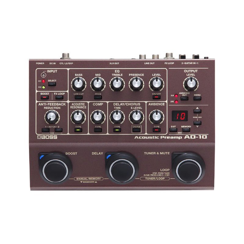 BOSS BOSS / AD-10 綜合效果器 — 三峽效果器