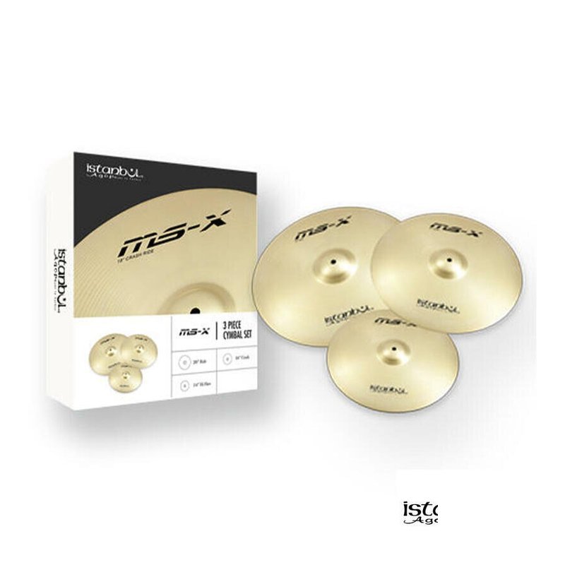 伊斯坦兡 ISTANBUL AGOP IMSXS Symbal Set 14/16/20吋 é 鈸套組 — 三峽配件 / 週邊