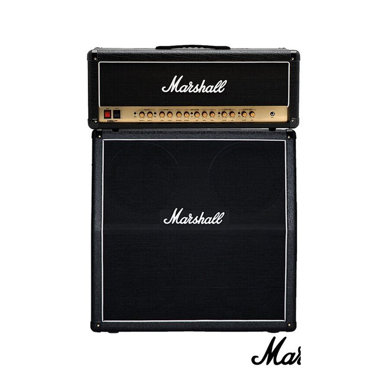 Marshall DSL100HR + MX412AR 真空管 100瓦 電吉他 音箱 箱體 — 三峽吉他 / Bass