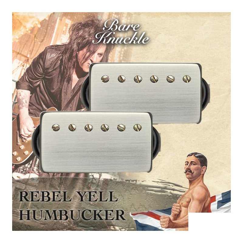 Steve Stevens 簽名款 Bare Knuckle REBEL YELL 雙線圈 拾音 — 三峽配件 / 週邊