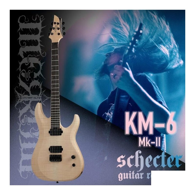 簽名款 Schecter Keith Merrow KM-6 Mk-II NATP 電吉他 — 三峽吉他 / Bass