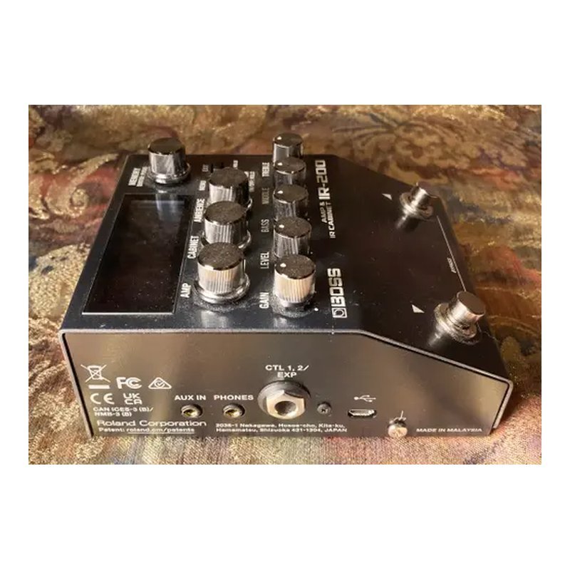 BOSS BOSS IR-200 AMP & IR Cabinet 箱體模擬 吉他貝斯 效果器 — 三峽木吉他 / 民謠吉他