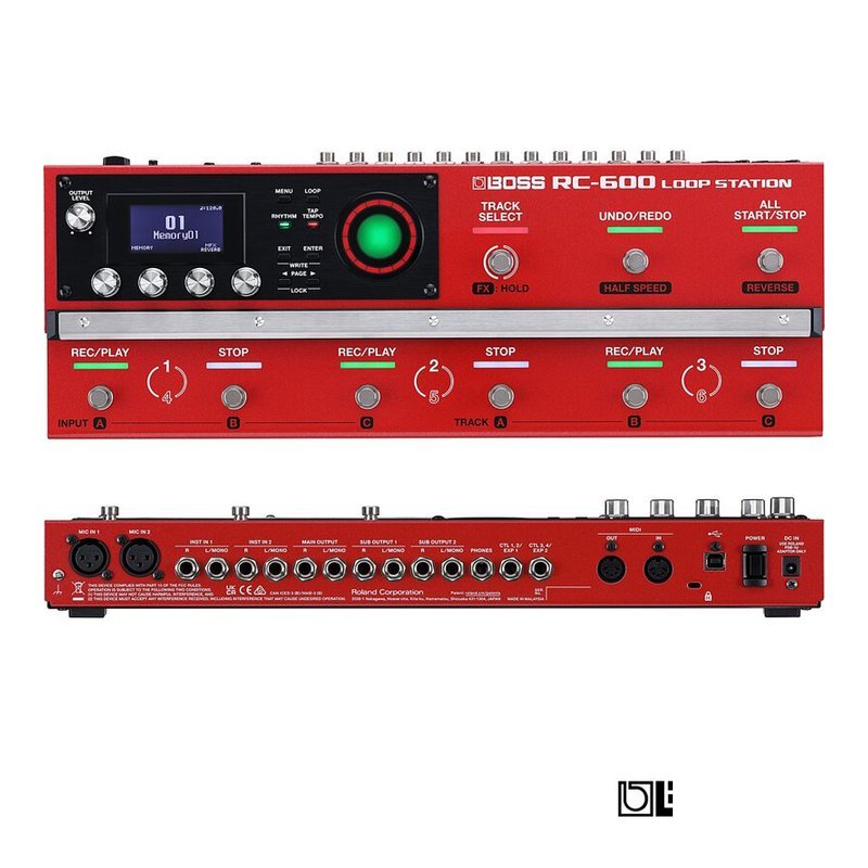 BOSS Boss RC-600 Loop station 樂器/吉他/人聲 Loop — 三峽木吉他 / 民謠吉他
