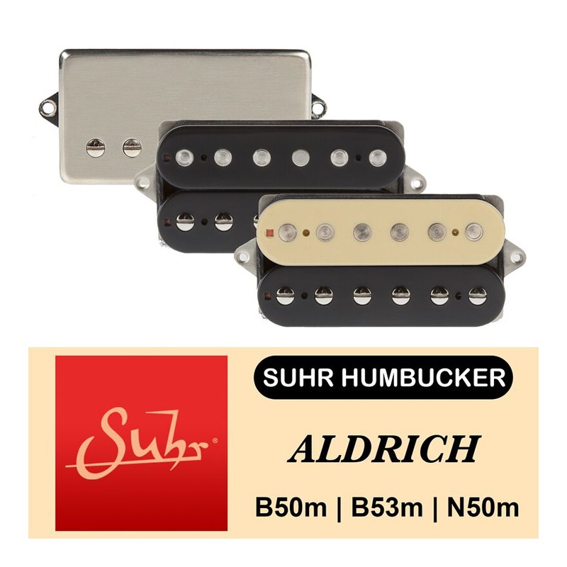 Suhr ALDRICH 雙線圈 前後段 拾音器 黑色/銀色/斑馬 — 三峽配件 / 週邊