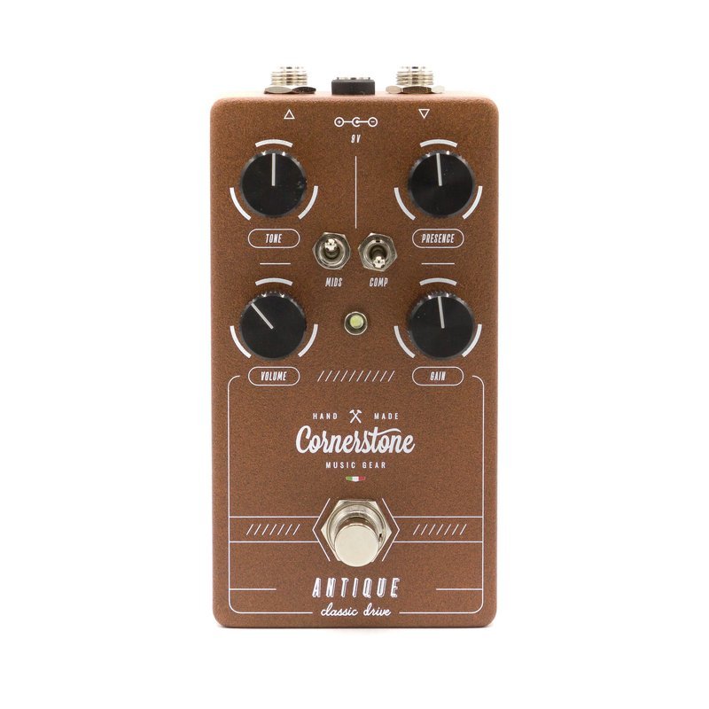 義大利手工 CornerStone Antique Classic Overdrive 煴音效果器 — 三峽效果器