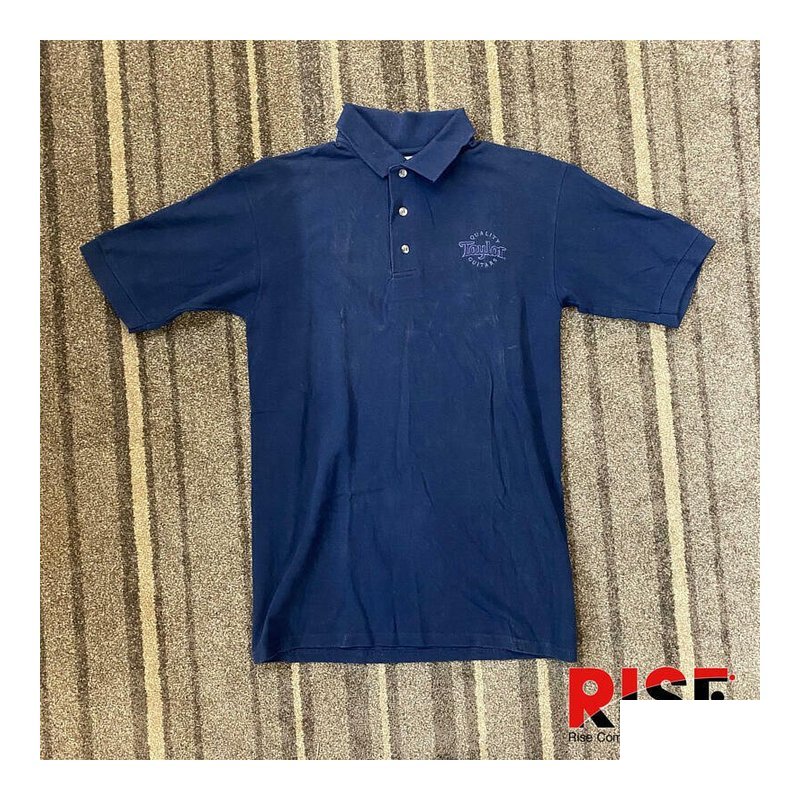 搖滾精品特區 Taylor 深藍色 Polo衫 S — 三峽配件 / 週邊