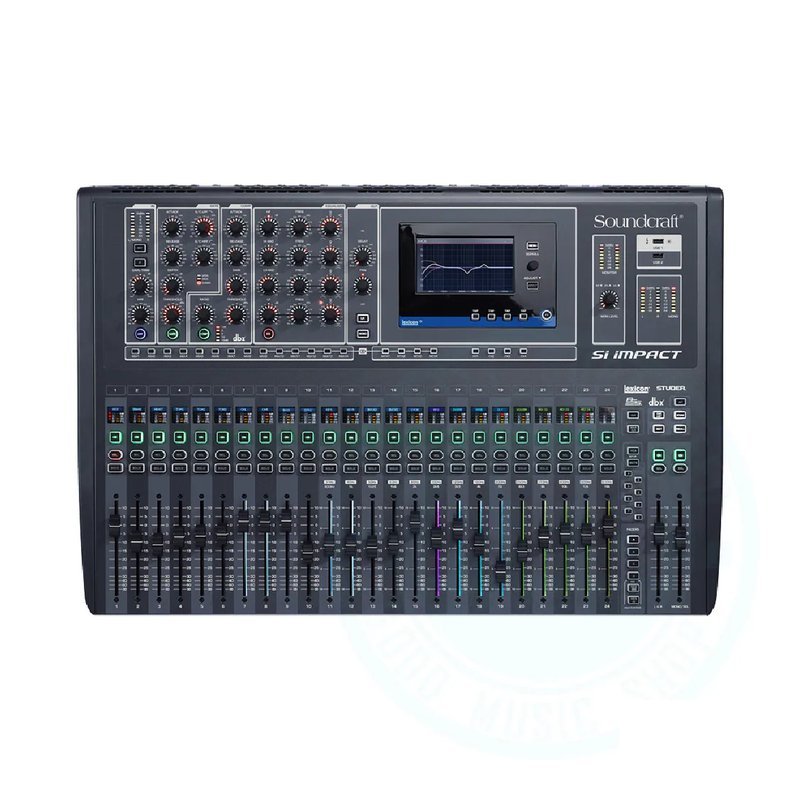 Soundcraft Soundcraft / Si Impact 40軌數位混音機/USB錄音介面(iPad可用) — 三峽錄音