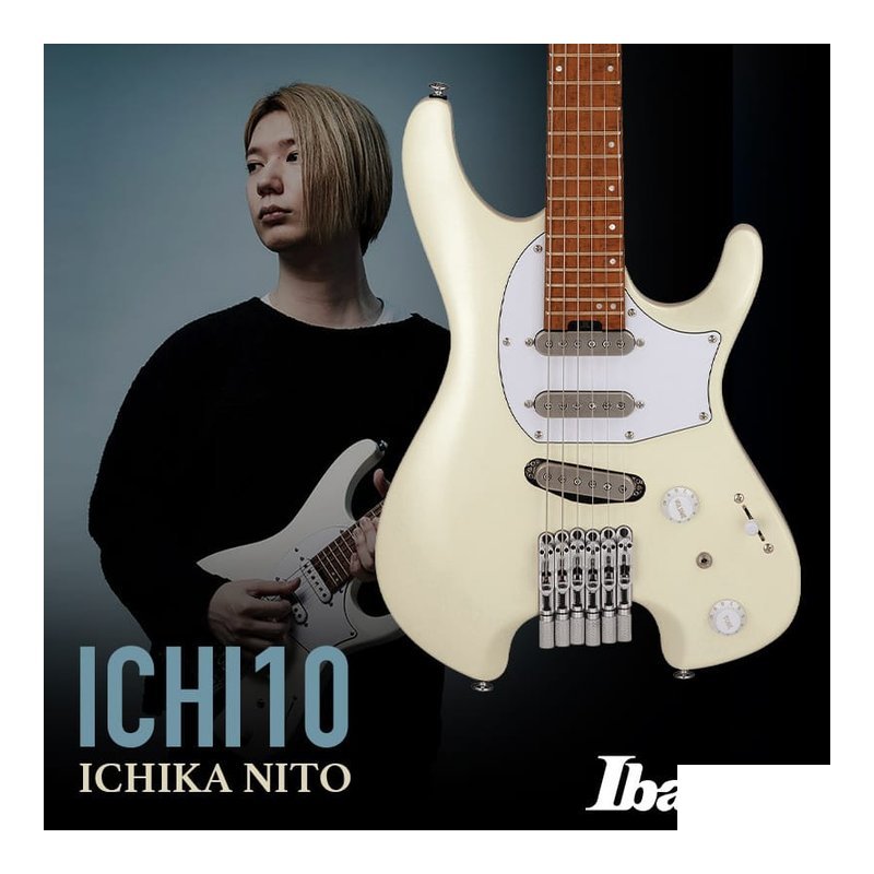 簽名款 Ibanez ICHI10 Ichika Nito 電吉他 無酭琴 — 三峽吉他 / Bass