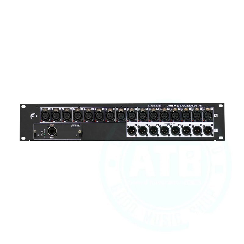 Soundcraft Soundcraft / Mini Stagebox 16R 數位多軌Stagebox(Si/Vi系列專用) — 三峽配件 / 週邊